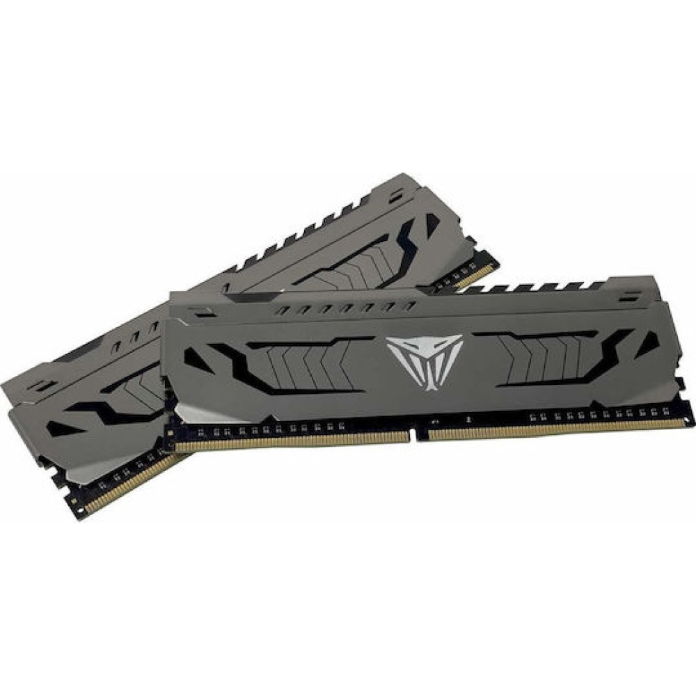 Patriot Viper Steel DDR4 16GB RAM με 2x8GB Modules και Ταχύτητα 3600 για Desktop
