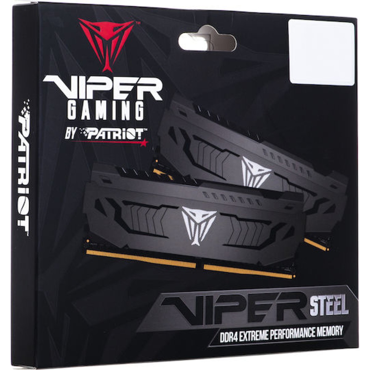 Patriot Viper Steel DDR4 16GB RAM με 2x8GB Modules και Ταχύτητα 3600 για Desktop