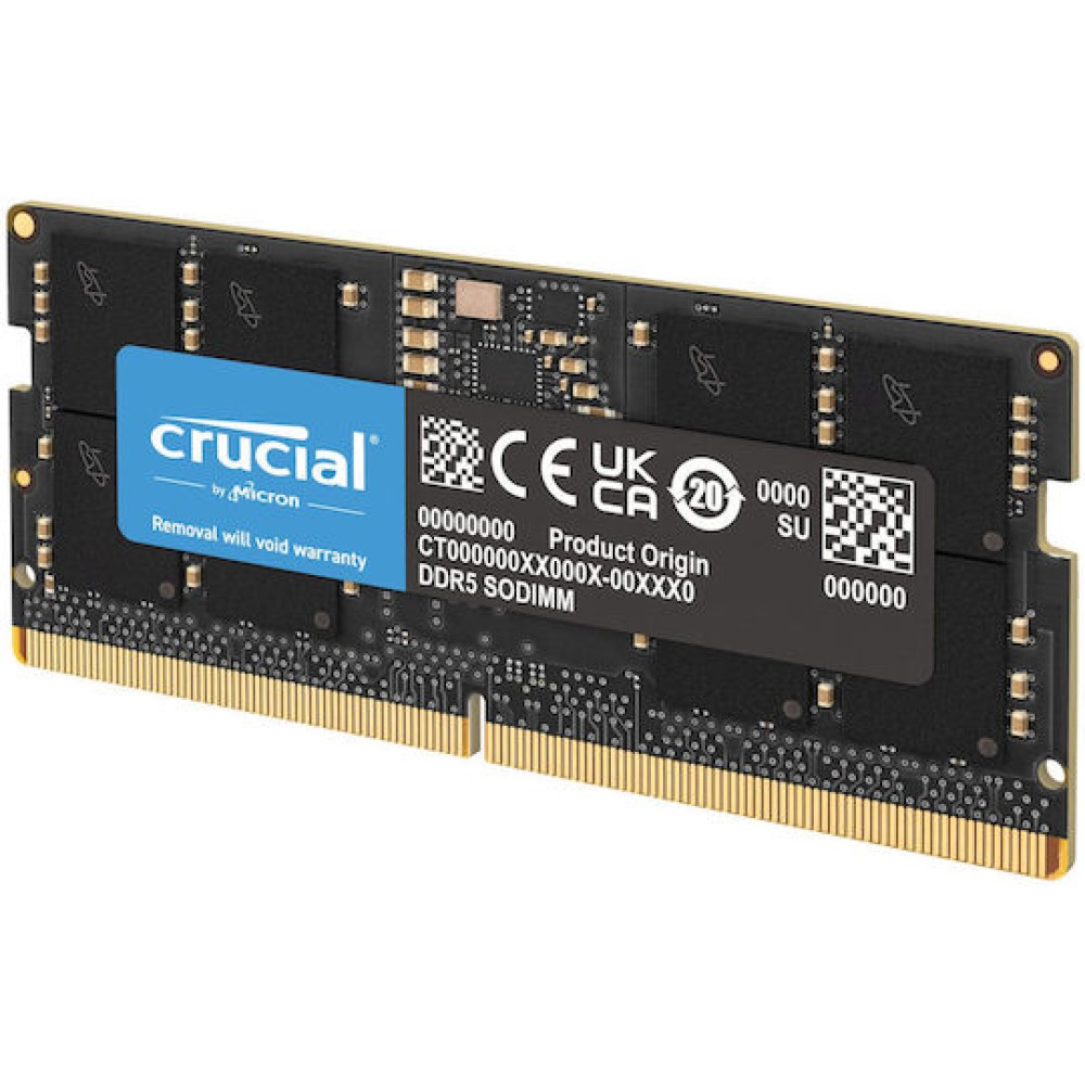 Crucial DDR5 με Module 1x8GB και Ταχύτητα 5600 για Laptop