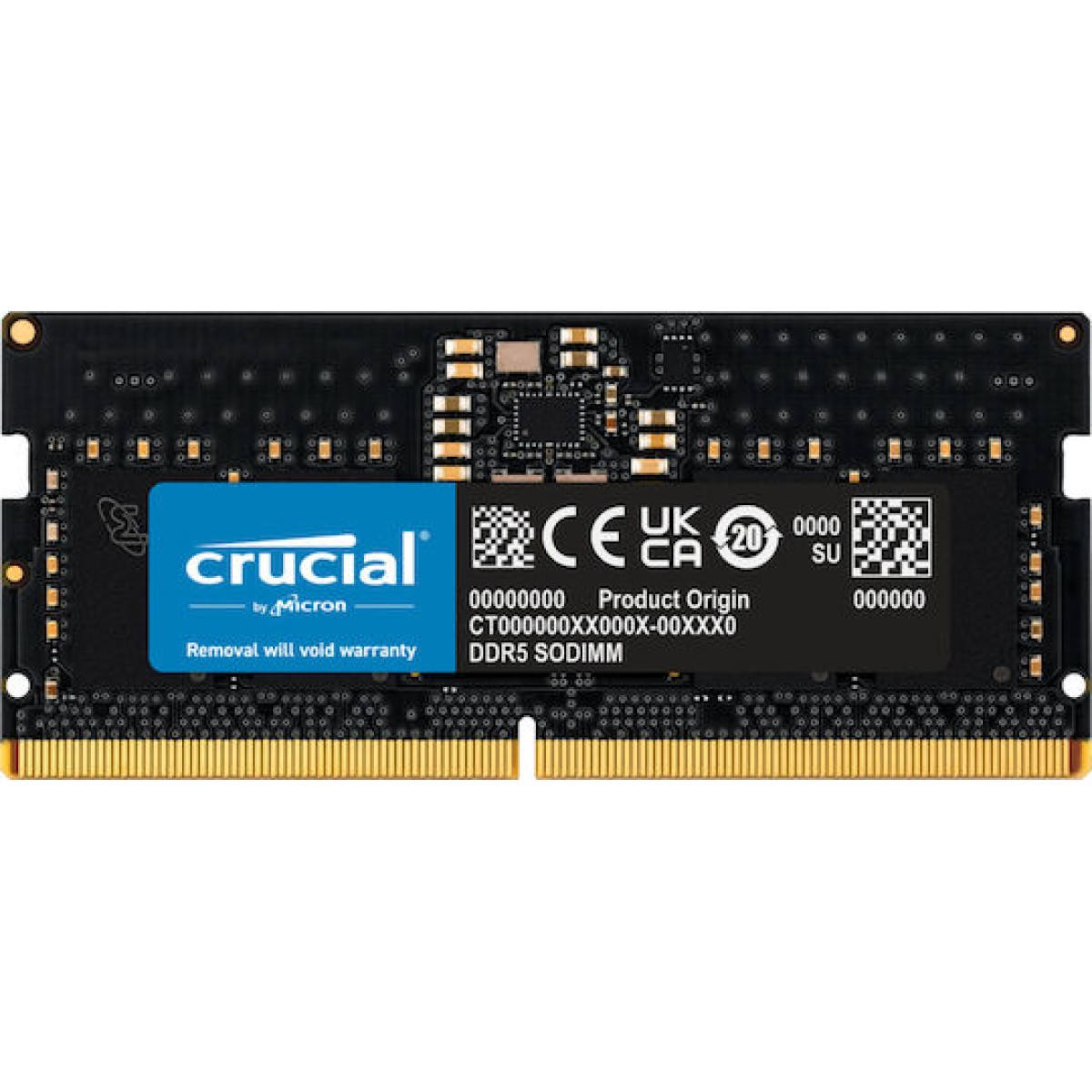 Crucial DDR5 με Module 1x8GB και Ταχύτητα 5600 για Laptop