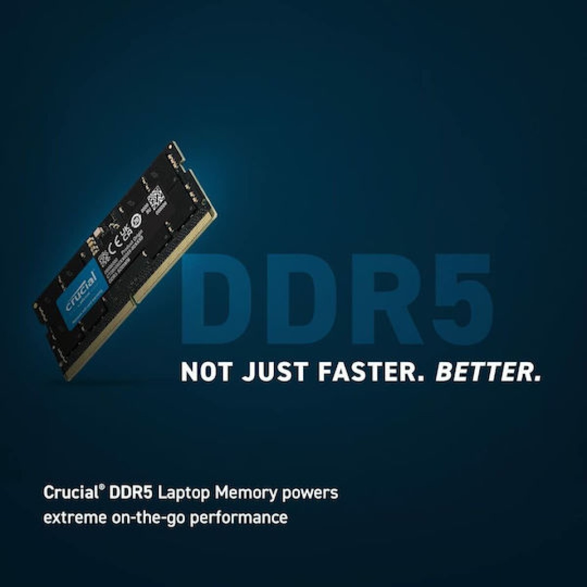 Crucial DDR5 με Module 1x8GB και Ταχύτητα 5600 για Laptop
