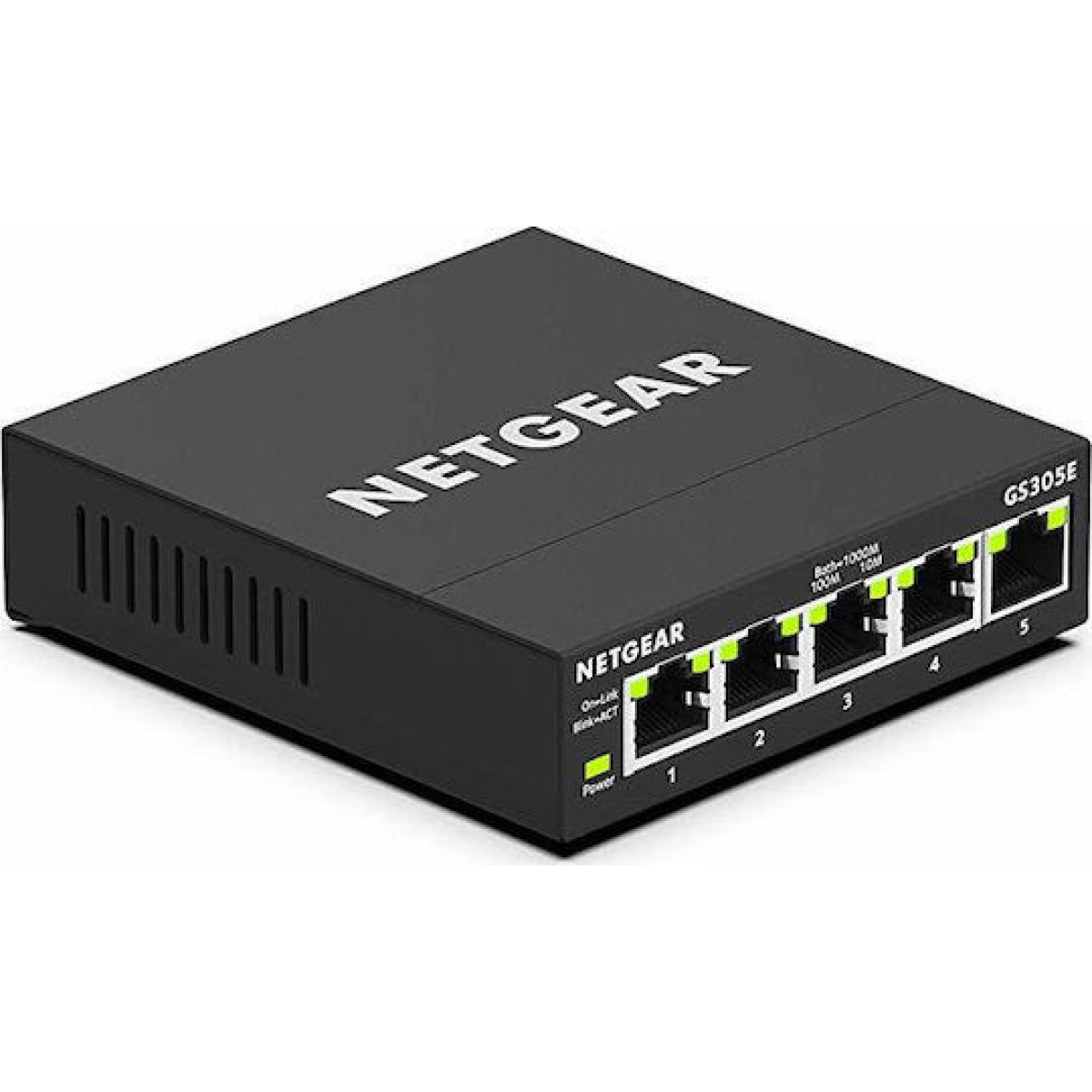 NetGear GS305E Managed L2 Switch με 5 Θύρες Gigabit (1Gbps) Ethernet