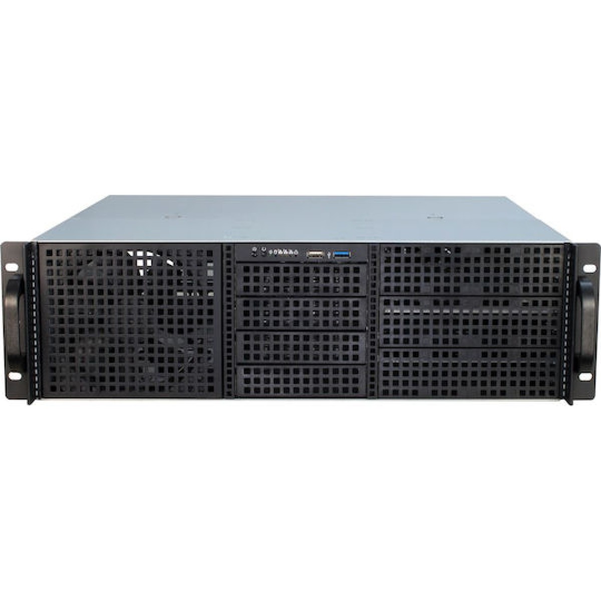 Inter-Tech Server Chassis 3U-30240 Μαύρο
