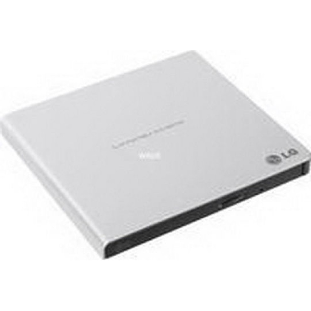 Hitachi-LG Data Storage Εξωτερικός Οδηγός Εγγραφής/Ανάγνωσης CD/DVD για Desktop / Laptop Ασημί