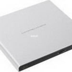 Hitachi-LG Data Storage Εξωτερικός Οδηγός Εγγραφής/Ανάγνωσης CD/DVD για Desktop / Laptop Ασημί