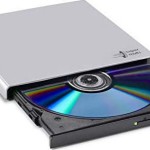 Hitachi-LG Data Storage Εξωτερικός Οδηγός Εγγραφής/Ανάγνωσης CD/DVD για Desktop / Laptop Ασημί