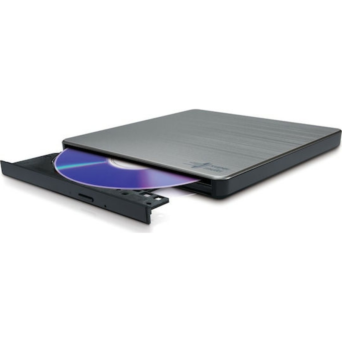 Hitachi-LG Data Storage Εξωτερικός Οδηγός Εγγραφής/Ανάγνωσης DVD/CD για Laptop / Desktop Ασημί