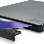 Hitachi-LG Data Storage Εξωτερικός Οδηγός Εγγραφής/Ανάγνωσης DVD/CD για Laptop / Desktop Ασημί