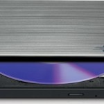 Hitachi-LG Data Storage Εξωτερικός Οδηγός Εγγραφής/Ανάγνωσης DVD/CD για Laptop / Desktop Ασημί