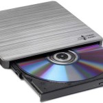 Hitachi-LG Data Storage Εξωτερικός Οδηγός Εγγραφής/Ανάγνωσης DVD/CD για Laptop / Desktop Ασημί