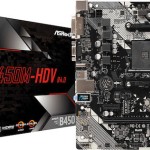 ASRock B450M HDV rev. 4.0 Motherboard Micro ATX με AMD AM4 Socket 90-MXB9N0-A0UAYZ