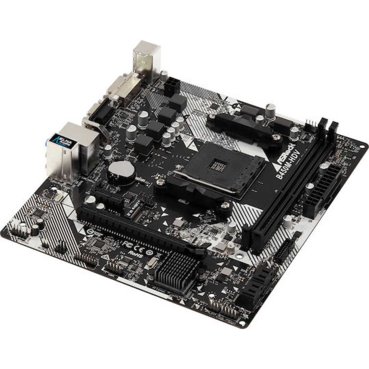 ASRock B450M HDV rev. 4.0 Motherboard Micro ATX με AMD AM4 Socket 90-MXB9N0-A0UAYZ