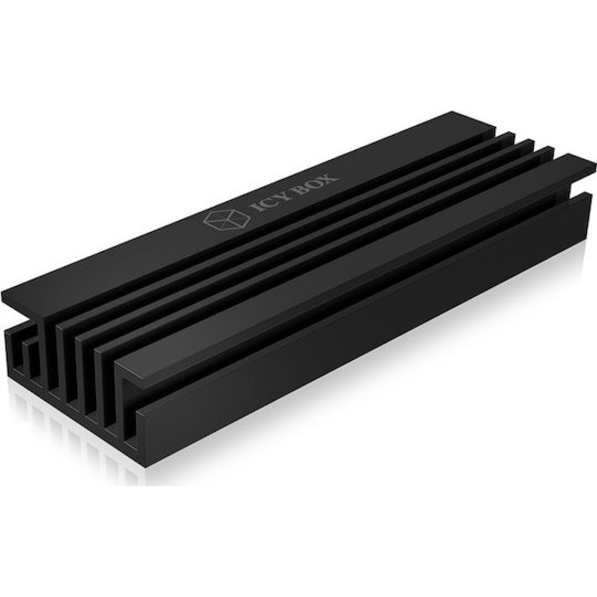 Icy Box Heat Sink for M.2 2280 SSD Ψύξη Μ.2 SSD Μαύρο