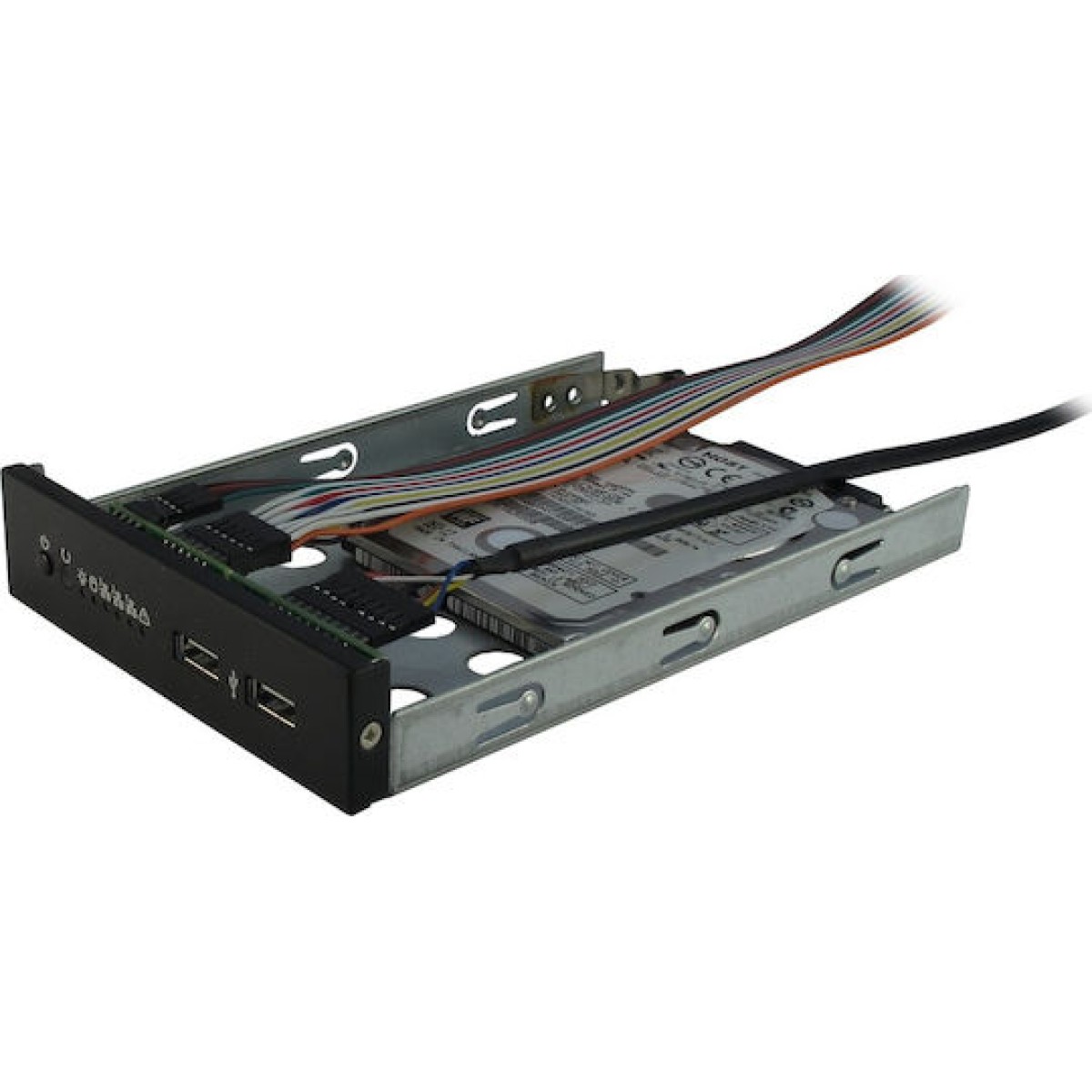 Inter-Tech Server Case 2U-20240 Μαύρο