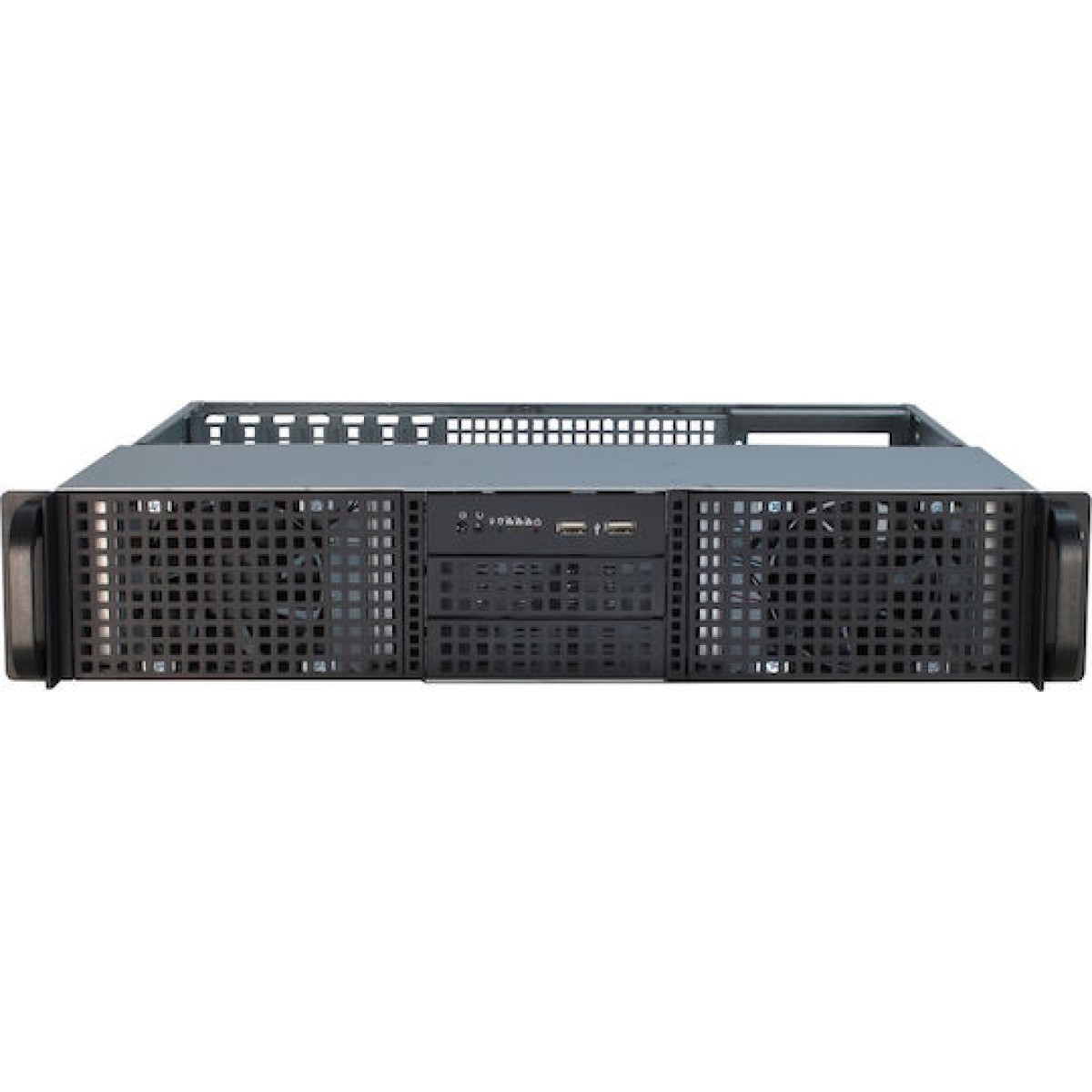 Inter-Tech Server Case 2U-20240 Μαύρο