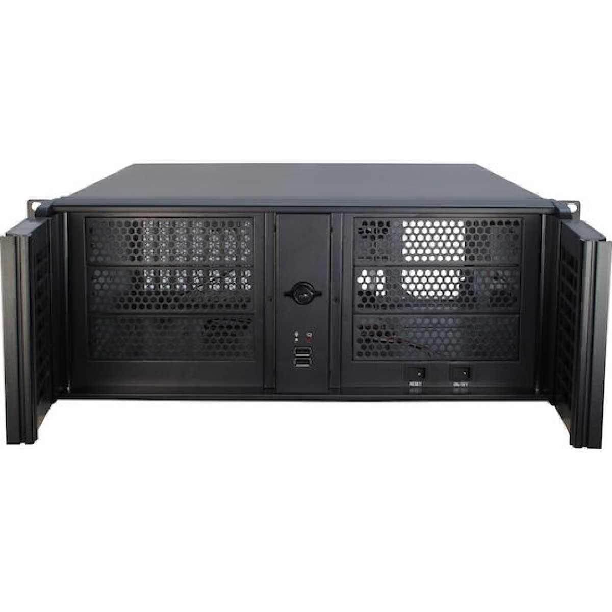 Inter-Tech 4U-4098-S Server Case Μαύρο