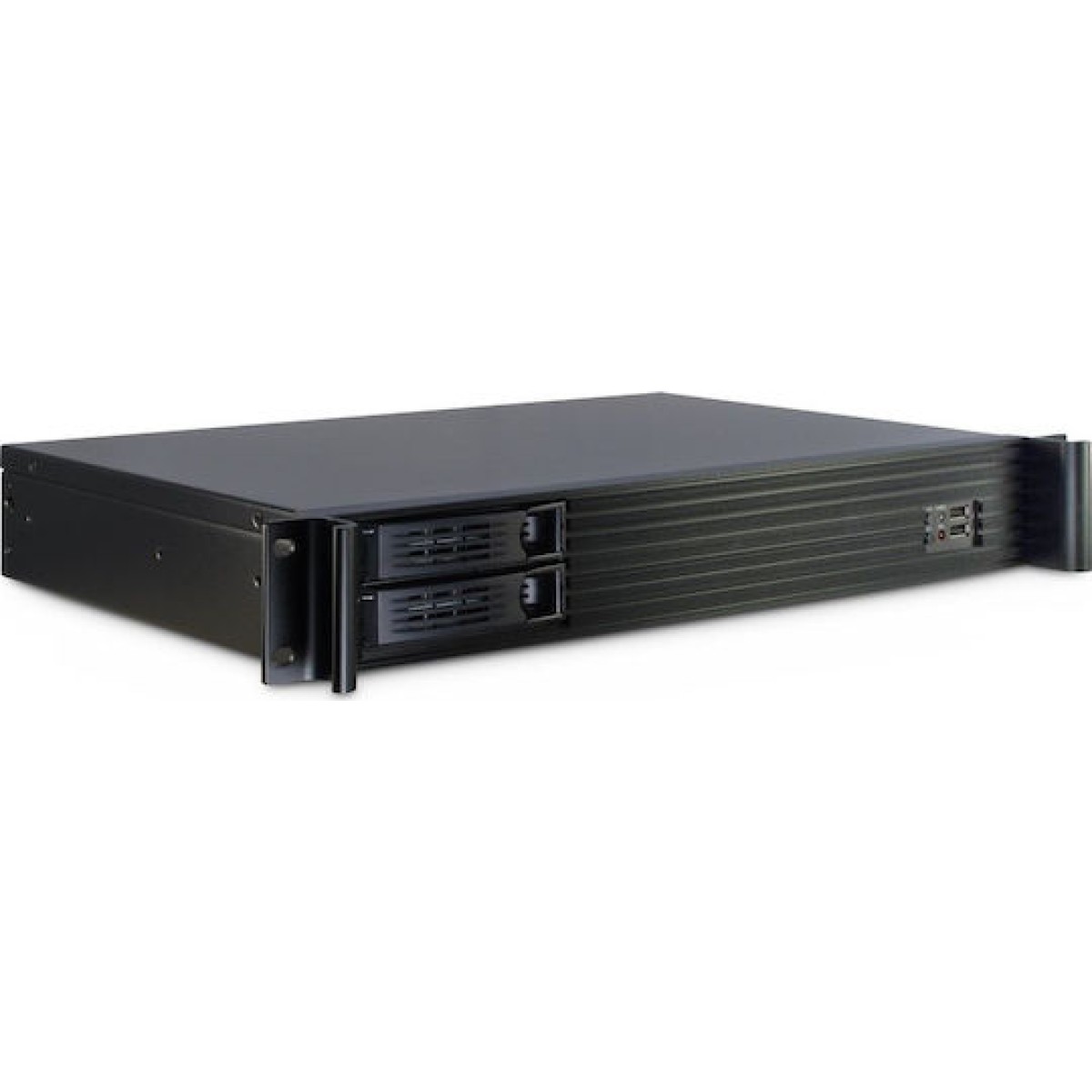 Inter-Tech Case 1.5U-1528L Μαύρο