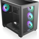 Raijintek Paean C7 TG4 Gaming Midi Tower Κουτί Υπολογιστή με Πλαϊνό Παράθυρο και RGB Φωτισμό Μαύρο