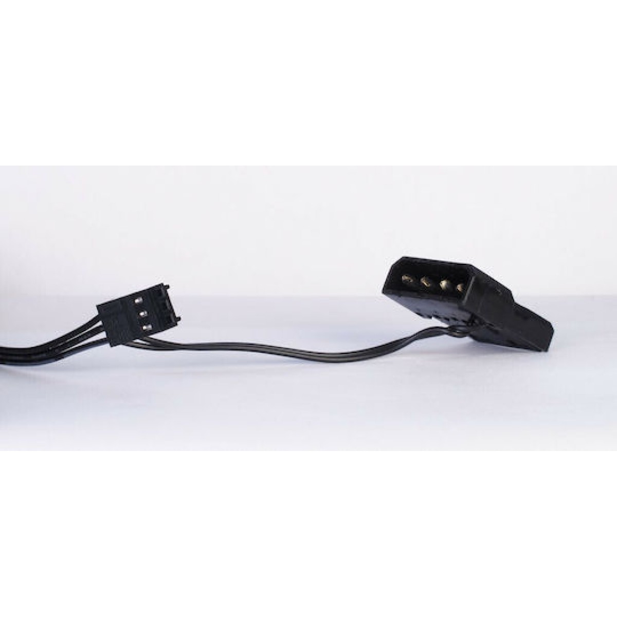 Inter-Tech L-12025 Case Fan με Μπλε Φωτισμό και Σύνδεση 3-Pin / 4-Pin Molex Μπλε