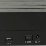 DeLock USB Type-C 3.1 Docking Station Docking Station για 2 Σκληρούς Δίσκους SATA 3.5