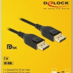 DeLock Cable DisplayPort male - DisplayPort male 2m (85660)