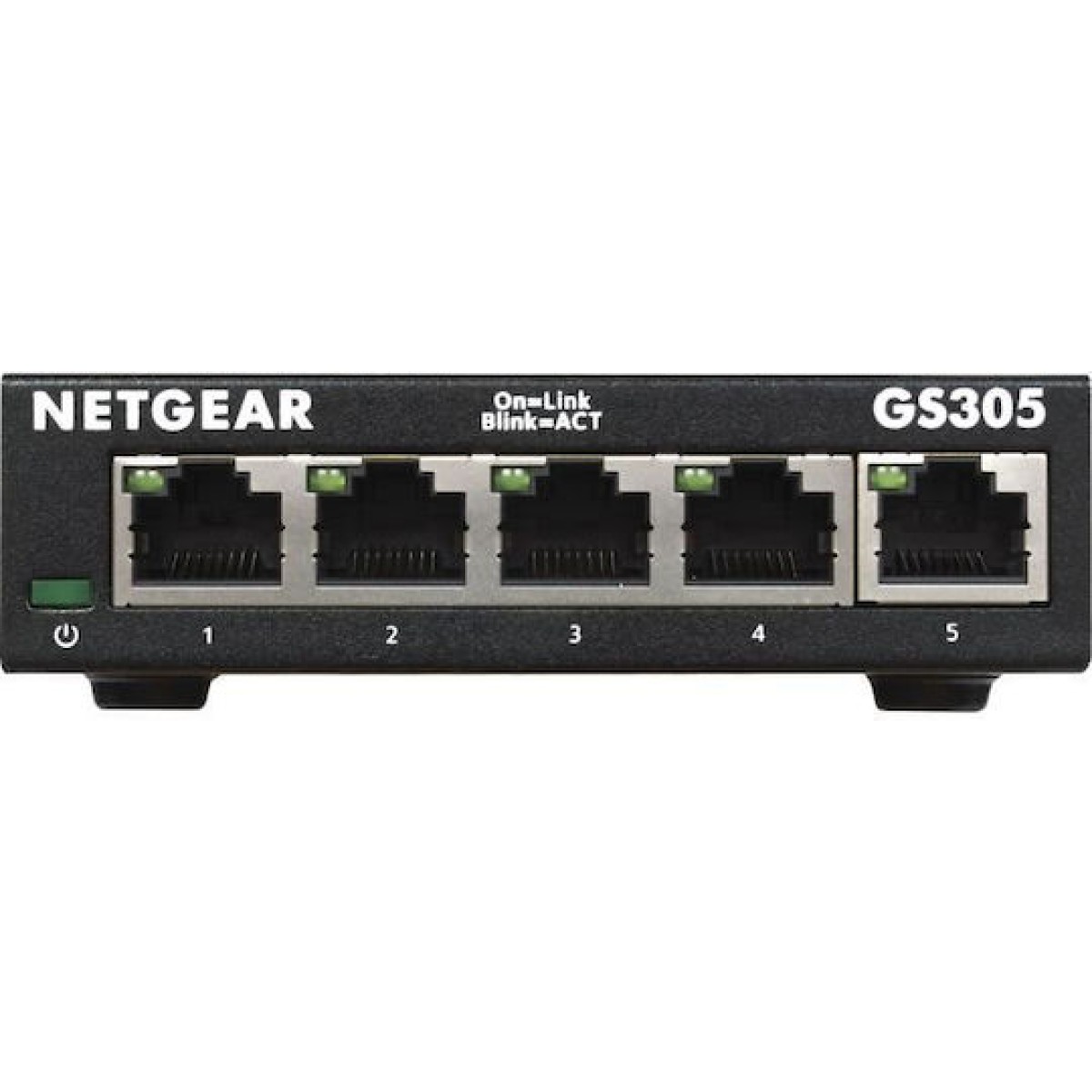 NetGear GS305 v3 Unmanaged L2 Switch με 5 Θύρες Gigabit (1Gbps) Ethernet