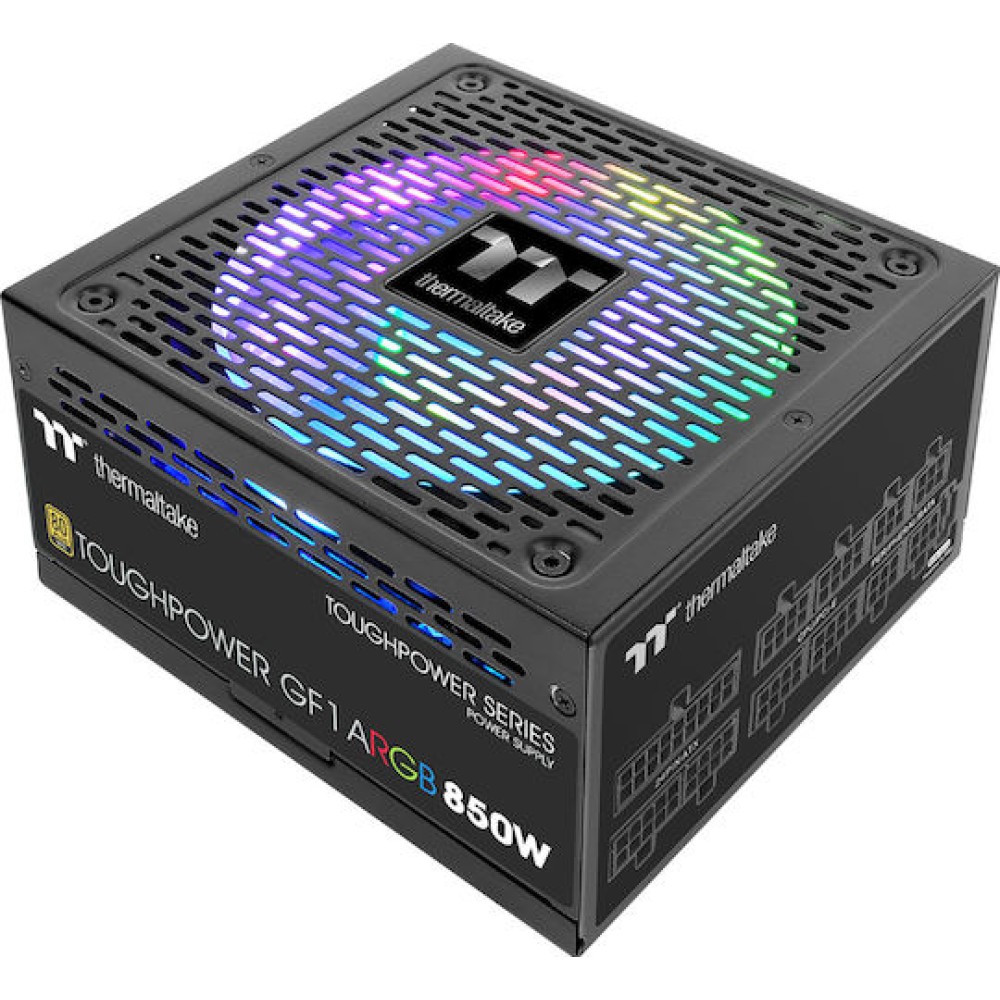 Thermaltake ToughPower GF1 ARGB 850W Μαύρο Τροφοδοτικό Υπολογιστή Full Modular 80 Plus Gold