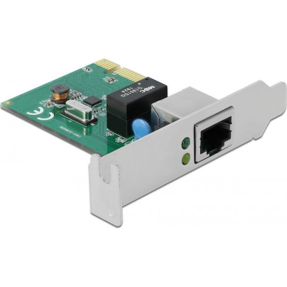 DeLock Ενσύρματη Κάρτα Δικτύου Gigabit (1Gbps) Ethernet PCI-e
