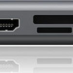 Icy Box USB-C Docking Station με HDMI 4K PD Ethernet και σύνδεση 2 Οθονών Γκρι (IB-DK4040-CPD)
