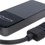 DeLock video splitter Μετατροπέας DisplayPort male σε DisplayPort female