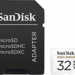 Sandisk High Endurance microSDHC 32GB Class 10 U3 V30 UHS-I με αντάπτορα