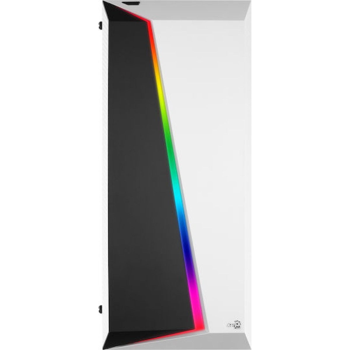 Aerocool Cylon Pro Tempered Glass Gaming Midi Tower Κουτί Υπολογιστή με Πλαϊνό Παράθυρο και RGB Φωτισμό Λευκό