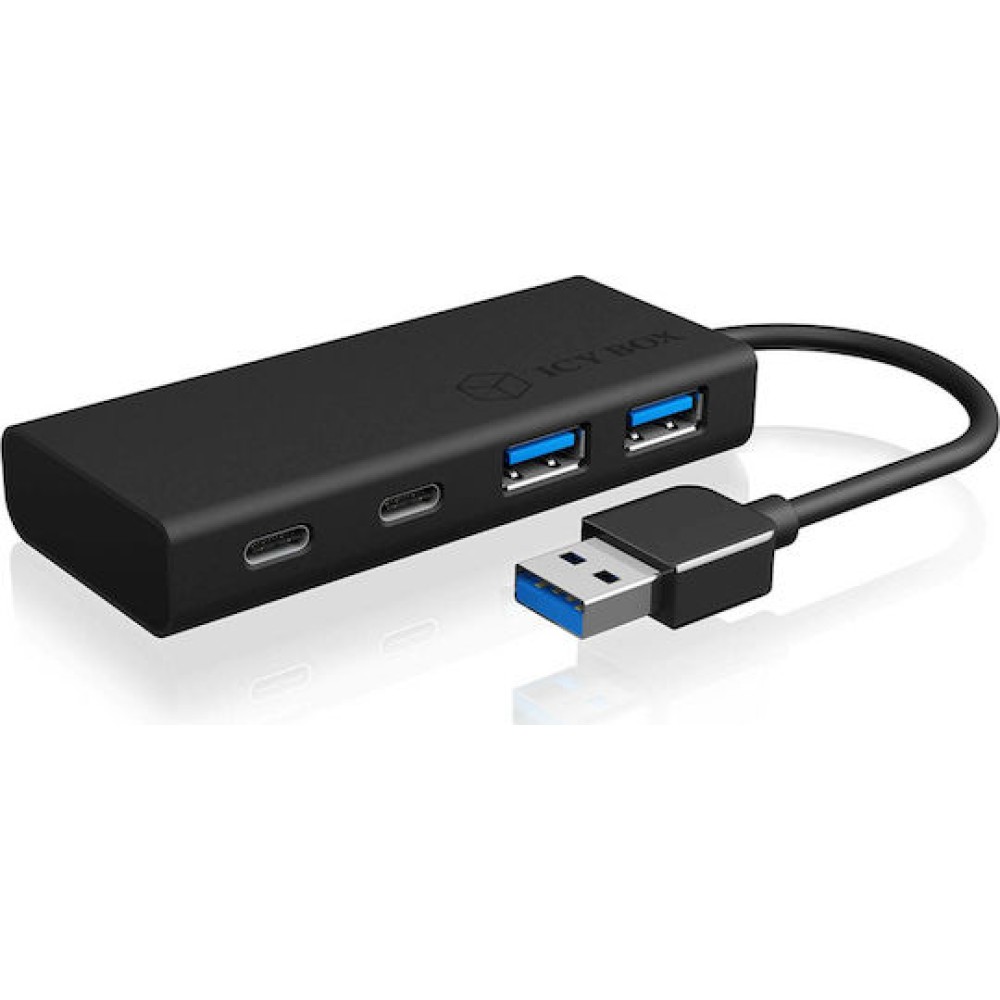 Icy Box USB 3.0 Hub 4 Θυρών με σύνδεση USB-A