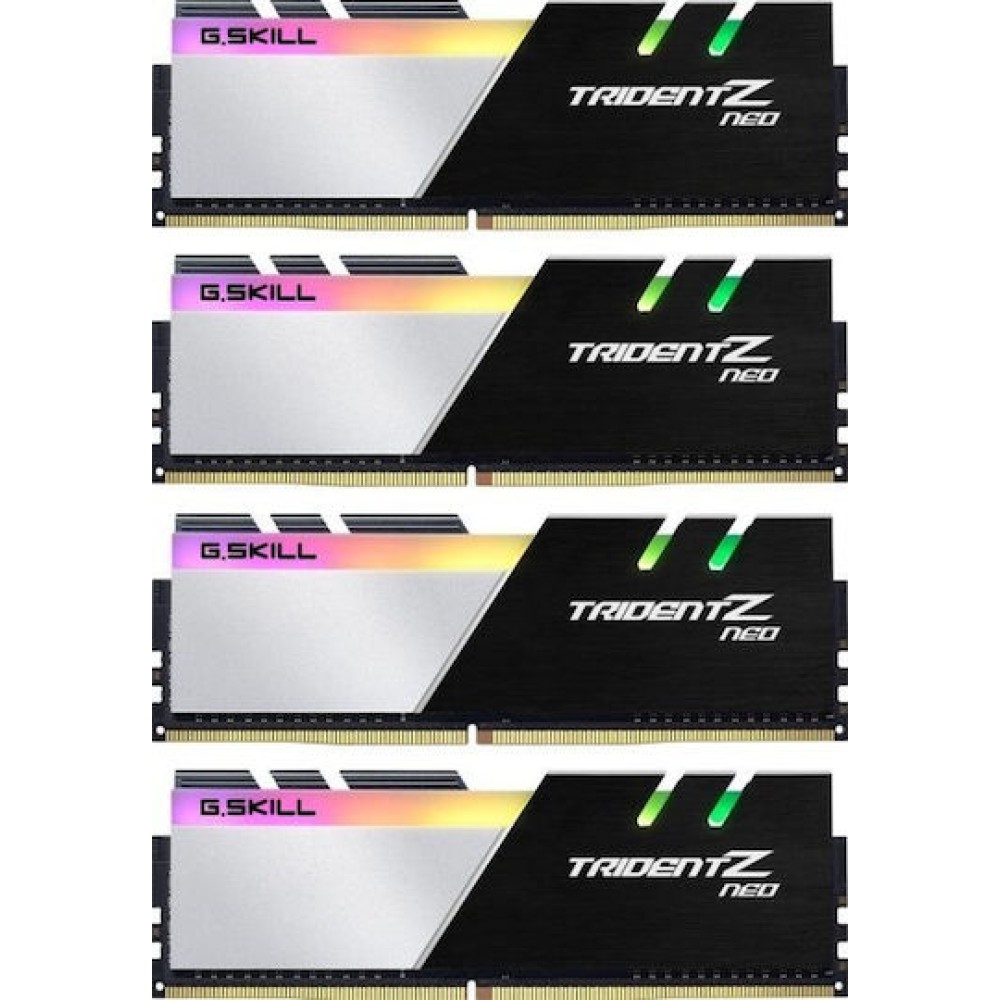 G.Skill Trident Z Neo DDR4 32GB RAM με 4x8GB Modules και Ταχύτητα 3600 για Desktop