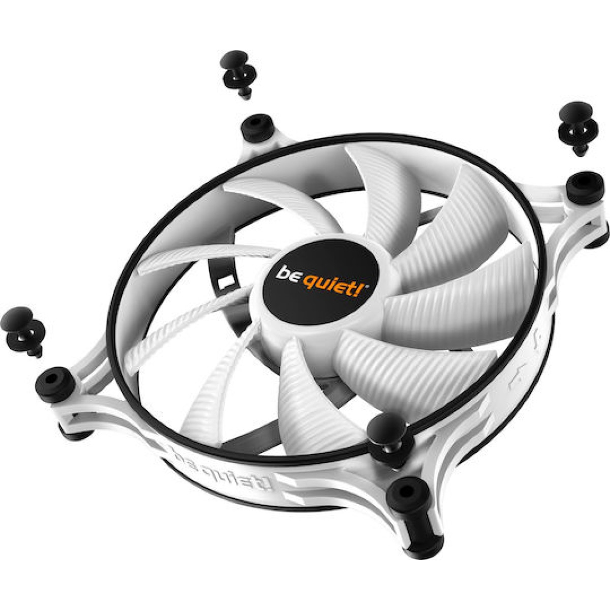 Be Quiet Shadow Wings 2 Case Fan 140mm με Σύνδεση 3-Pin Λευκό