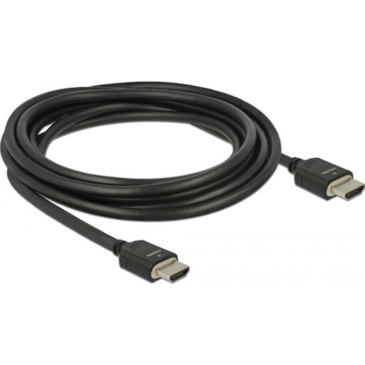 DeLock HDMI 2.1 Cable HDMI male - HDMI male 2m Μαύρο