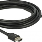 DeLock HDMI 2.1 Cable HDMI male - HDMI male 2m Μαύρο