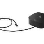 HP G5 USB-C Docking Station με HDMI/DisplayPort 4K PD Ethernet και συνδεση 2 Οθονών Μαύρο 5TW10AA