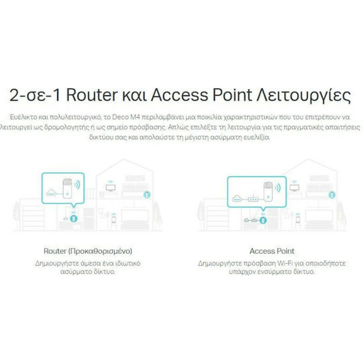DECO E4, Mesh Access Point (weiß)