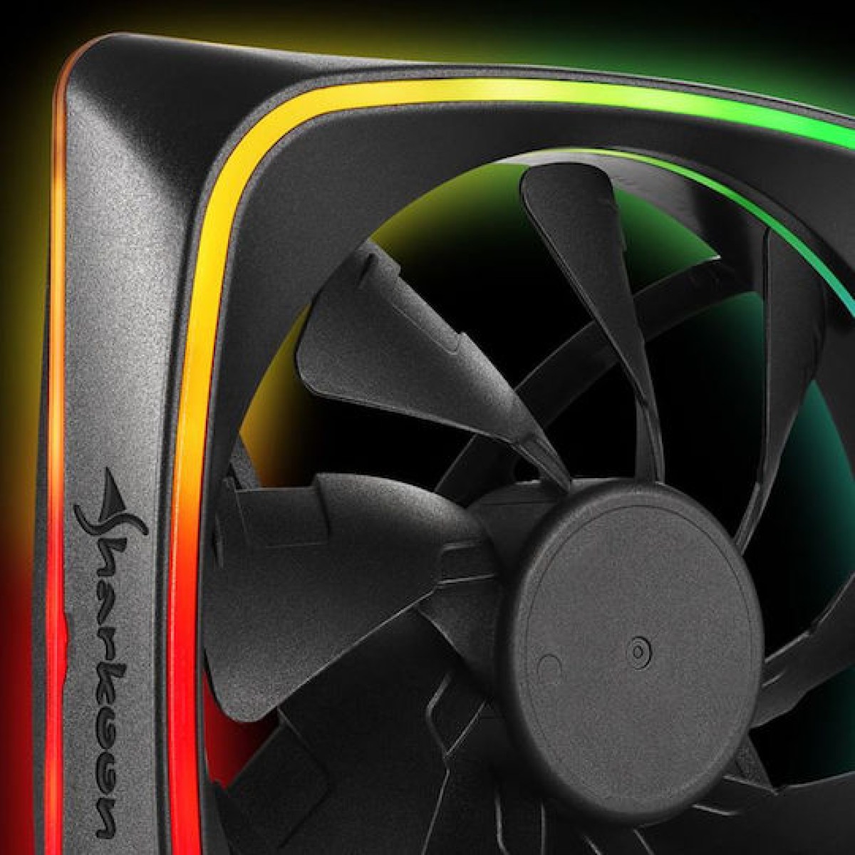 Sharkoon Shark Lights RGB Case Fan 120mm με Σύνδεση 3-Pin