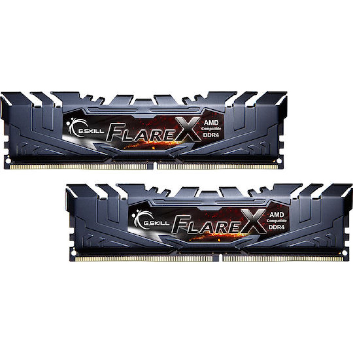 G.Skill Flare X DDR4 64GB RAM με 4x16GB Modules και Ταχύτητα 3200 για Desktop