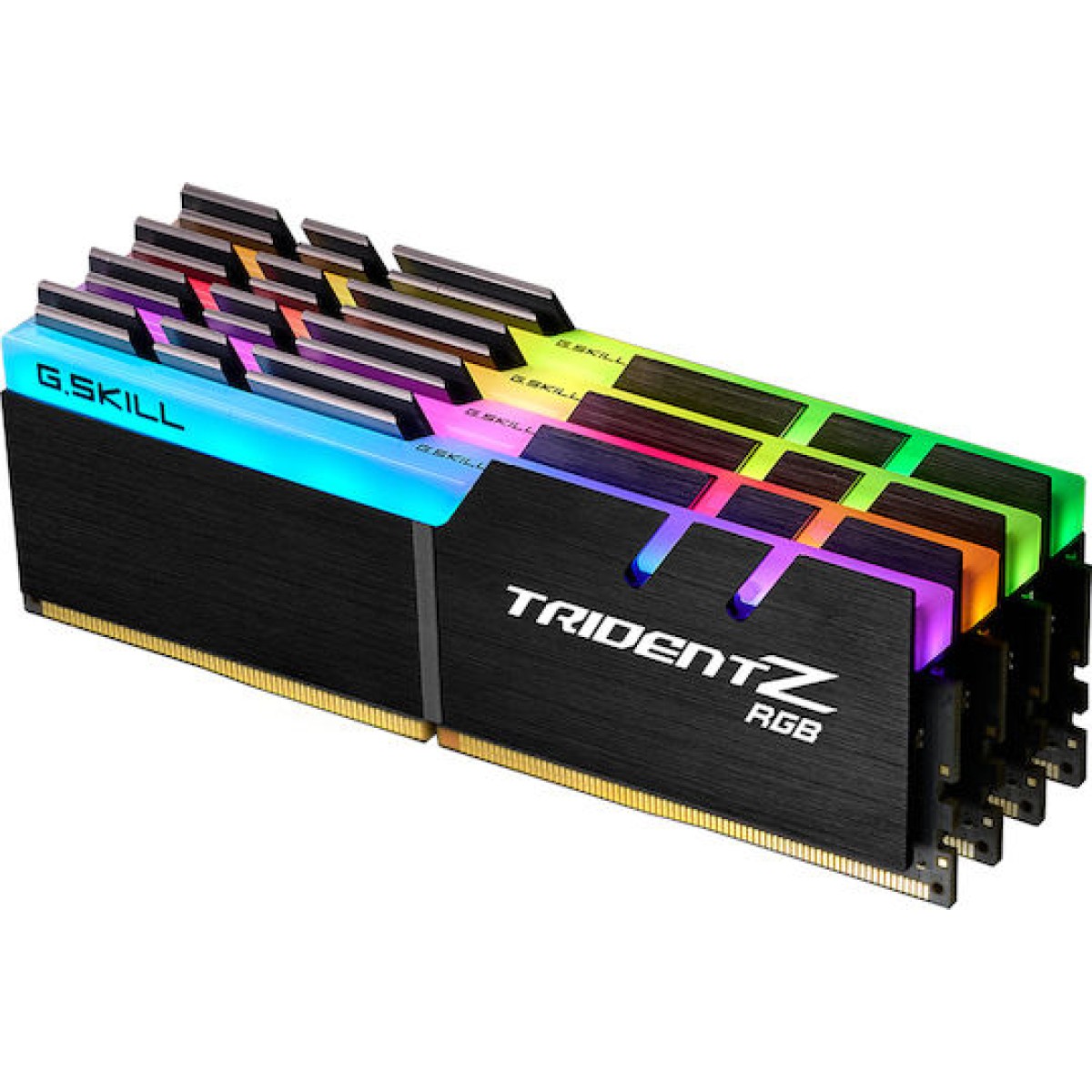 G.Skill Trident Z RGB DDR4 32GB RAM με 4x8GB Modules και Ταχύτητα 4000 για Desktop