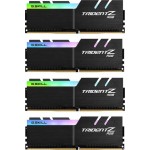 G.Skill Trident Z RGB DDR4 32GB RAM με 4x8GB Modules και Ταχύτητα 4000 για Desktop