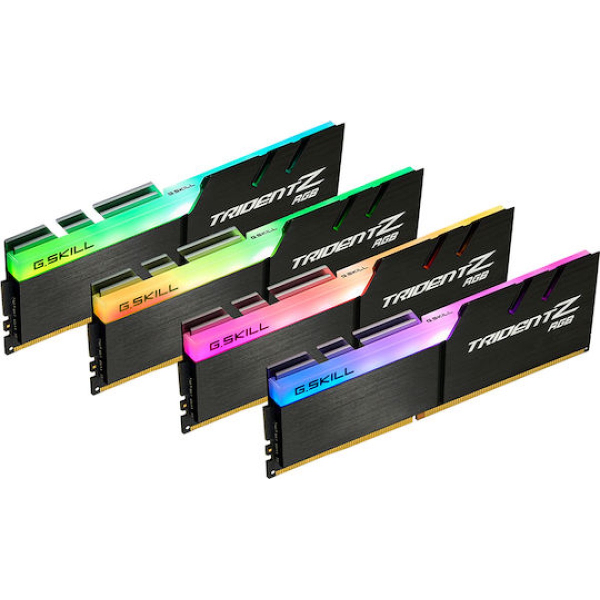 G.Skill Trident Z RGB DDR4 32GB RAM με 4x8GB Modules και Ταχύτητα 4000 για Desktop