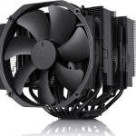 Noctua NH-D15NH-D15 chromax.black Ψύκτρα Επεξεργαστή Διπλού Ανεμιστήρα για Socket AM4/AM5/1200/115x