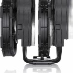 Noctua NH-D15NH-D15 chromax.black Ψύκτρα Επεξεργαστή Διπλού Ανεμιστήρα για Socket AM4/AM5/1200/115x