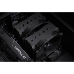 Noctua NH-D15NH-D15 chromax.black Ψύκτρα Επεξεργαστή Διπλού Ανεμιστήρα για Socket AM4/AM5/1200/115x