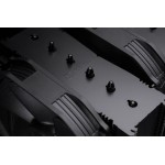 Noctua NH-D15NH-D15 chromax.black Ψύκτρα Επεξεργαστή Διπλού Ανεμιστήρα για Socket AM4/AM5/1200/115x