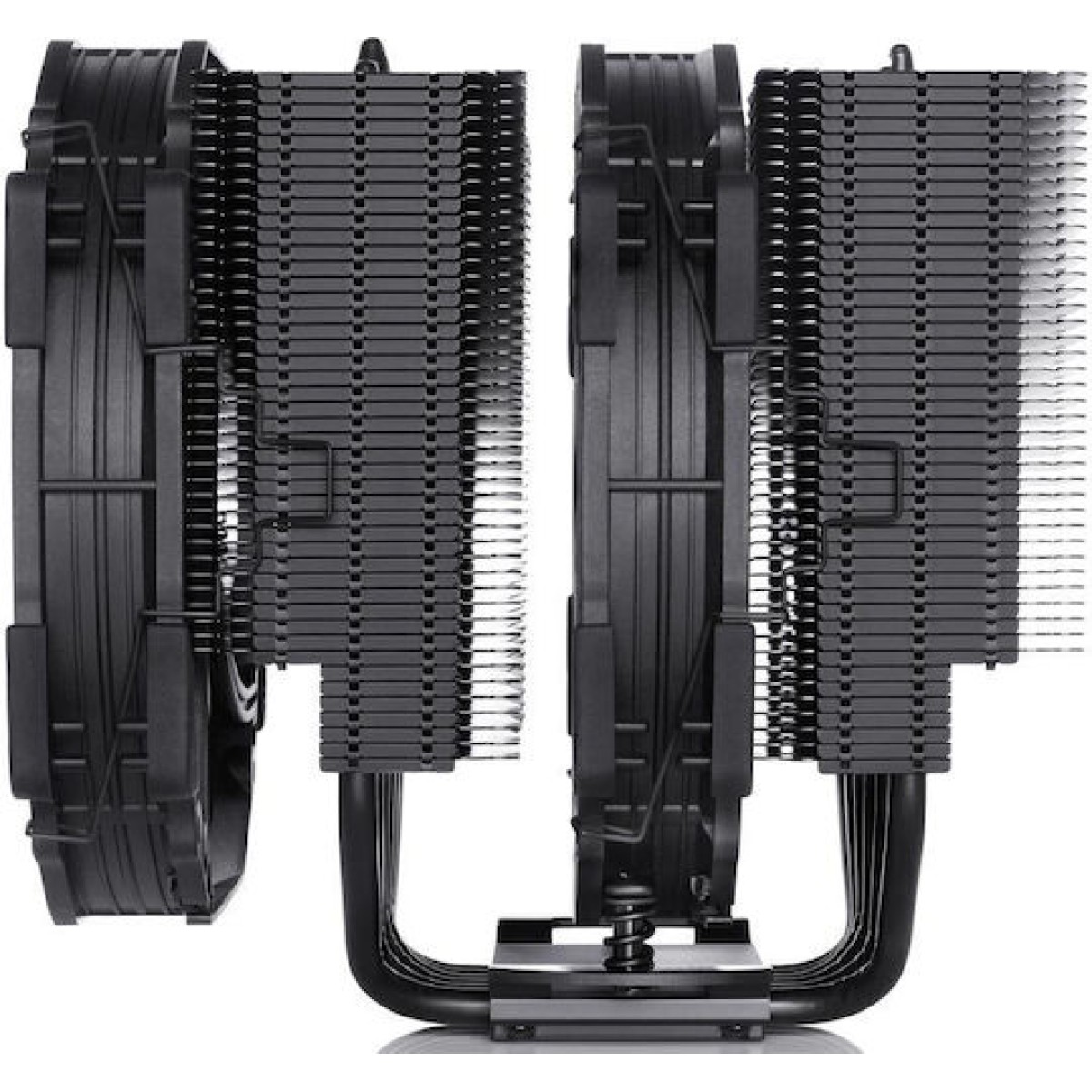 Noctua NH-D15NH-D15 chromax.black Ψύκτρα Επεξεργαστή Διπλού Ανεμιστήρα για Socket AM4/AM5/1200/115x