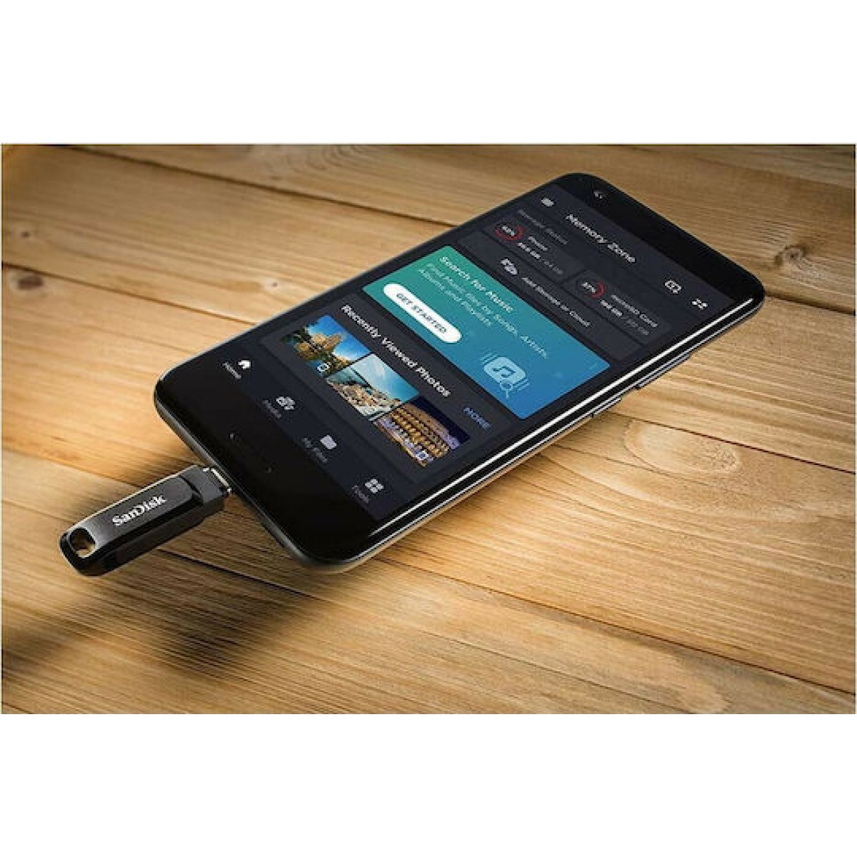 Sandisk Ultra Dual Drive Go 32GB USB 3.1 Stick με σύνδεση USB-A & USB-C Μαύρο